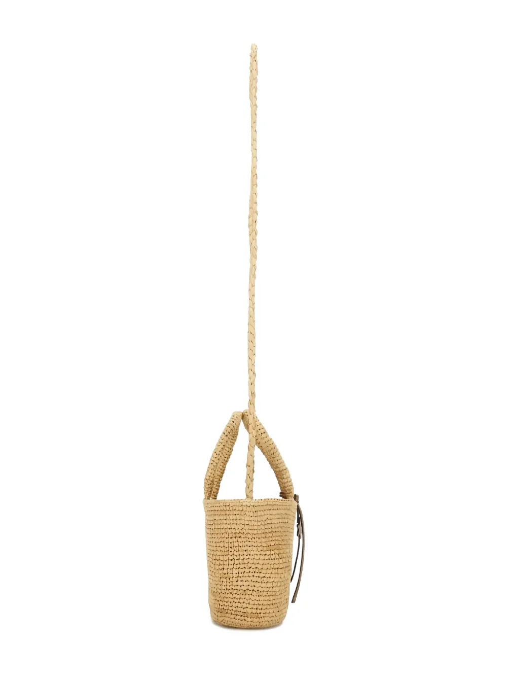 Manebi raffia shoulder bag - Beige