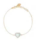 Cameo & Beyond Sparkling Cherub bracelet - Blue