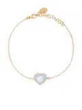 Cameo & Beyond Sparkling Cherub bracelet - Purple