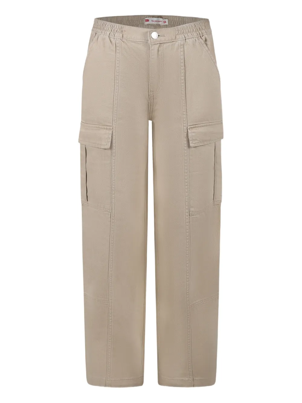Levi's Kids elasticated-waist cargo pants Beige