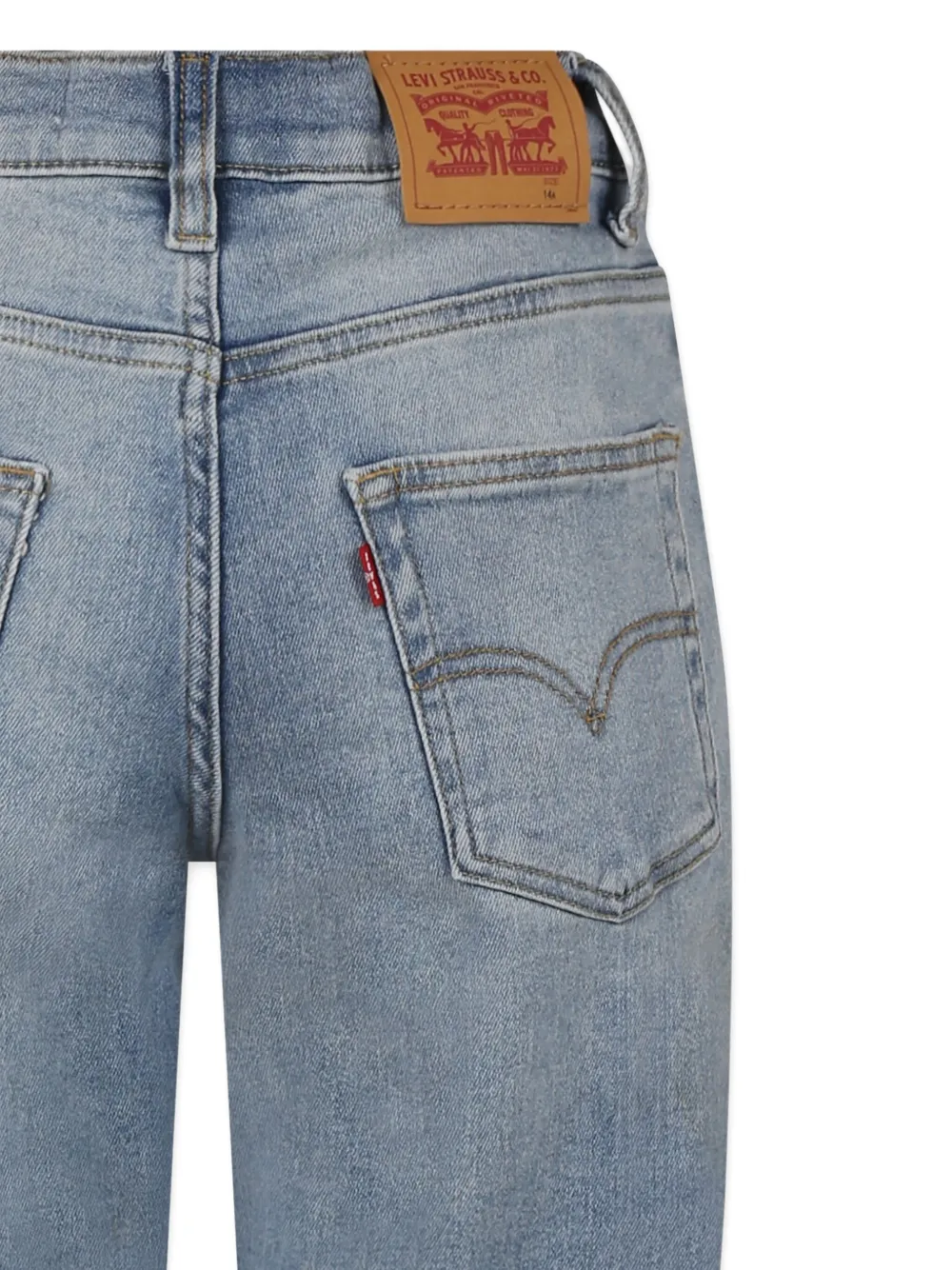 Levi's Kids Jeans met logopatch Blauw