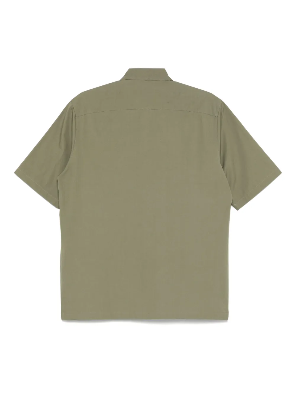 Karl Lagerfeld logo-patch shirt - Groen