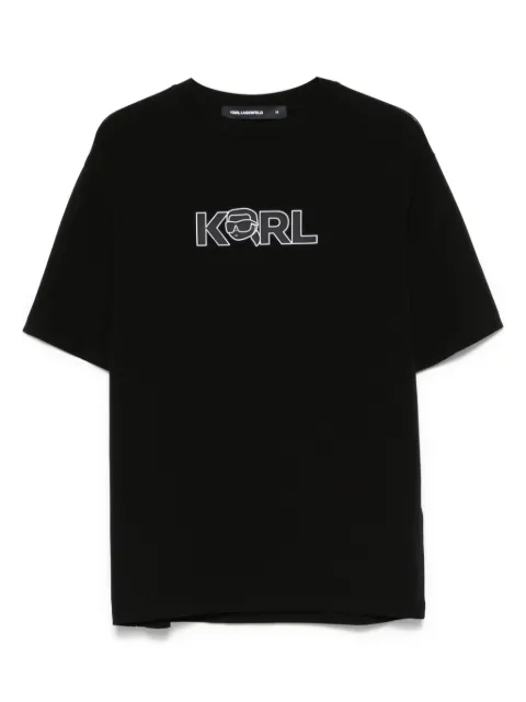 Karl Lagerfeld Ikon-print T-shirt