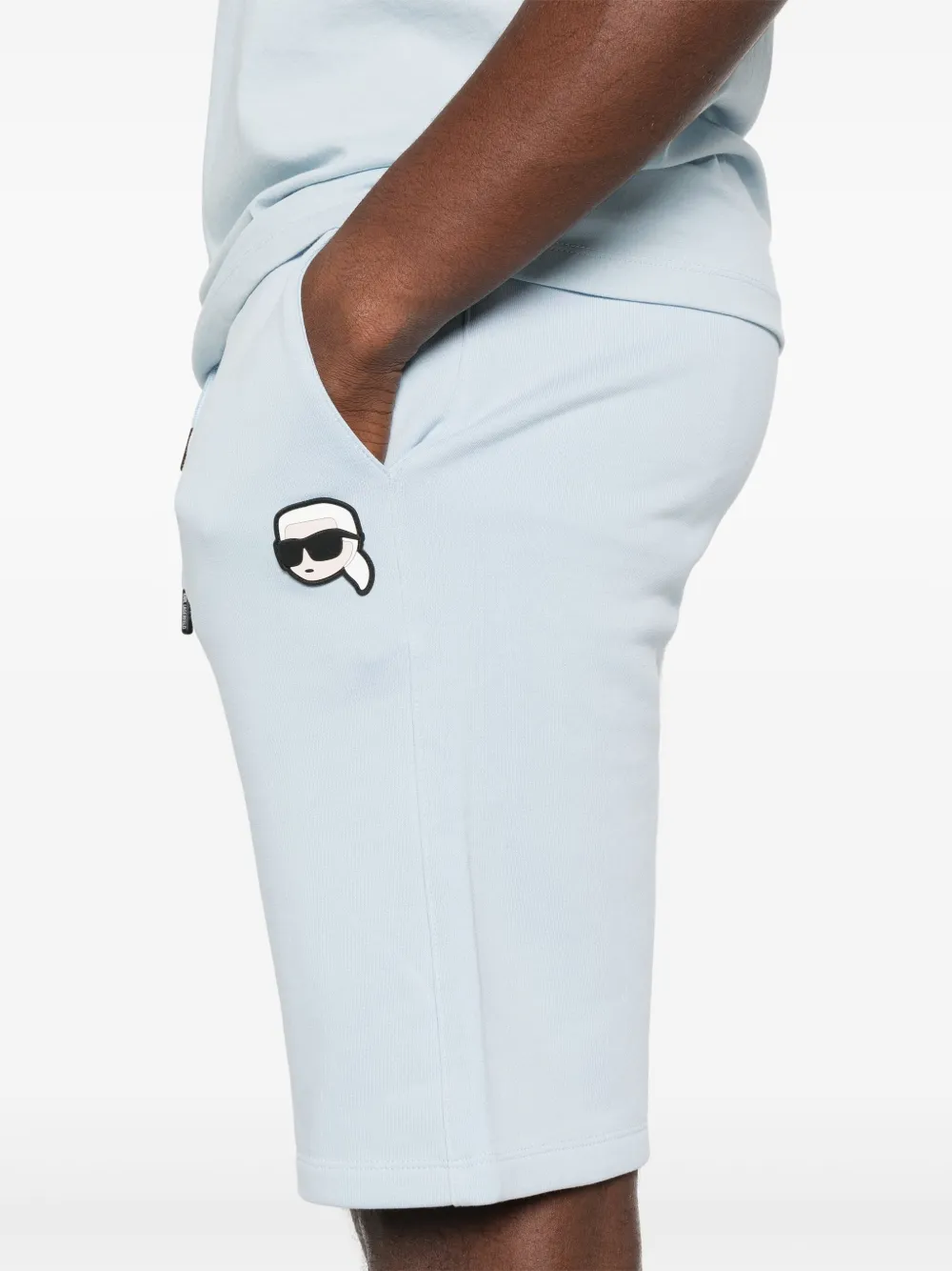 Karl Lagerfeld Ikonik Karl shorts Blauw