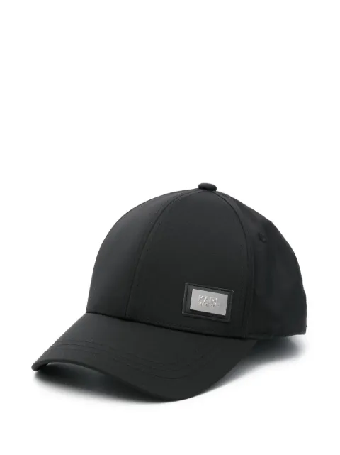 Karl Lagerfeld logo-patch cap