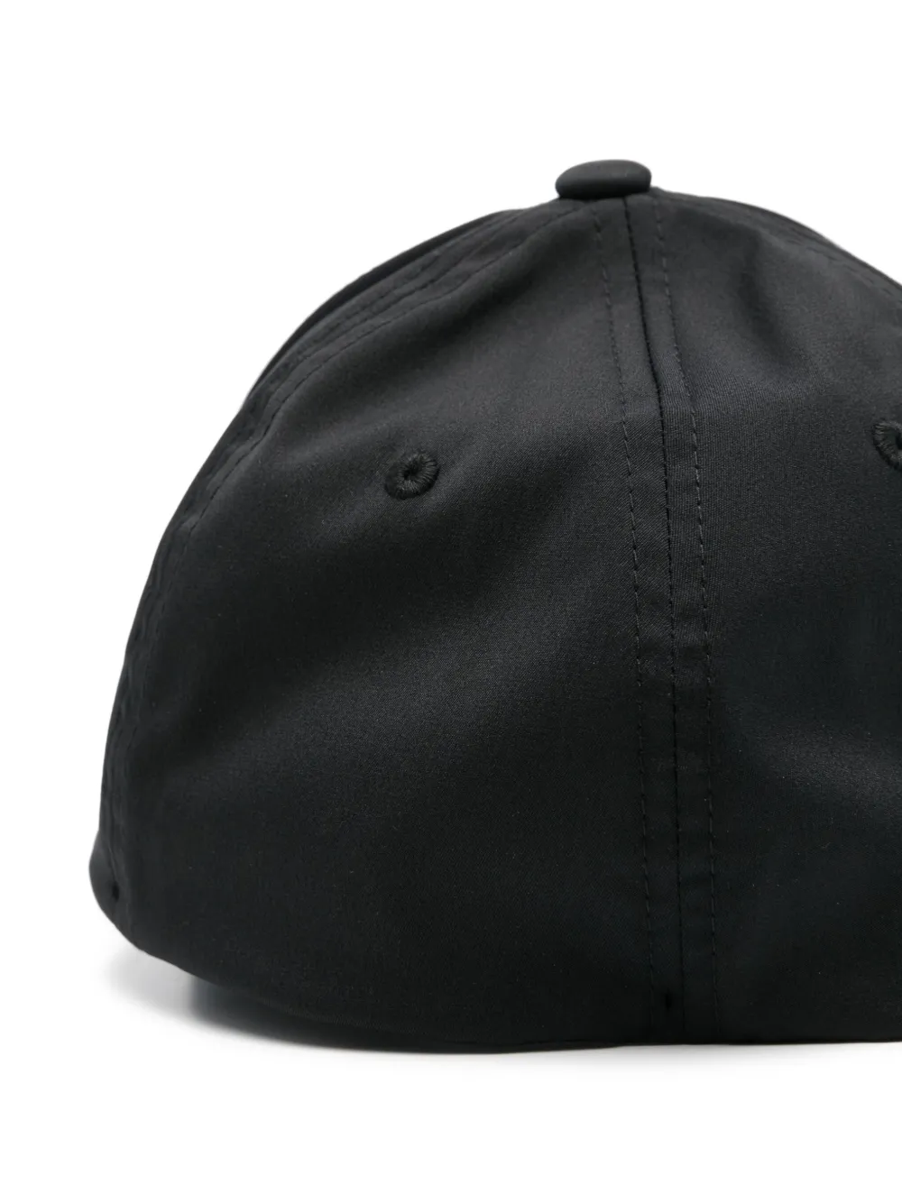 Karl Lagerfeld logo-patch cap - Zwart