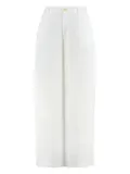 120% Lino linen trousers - White