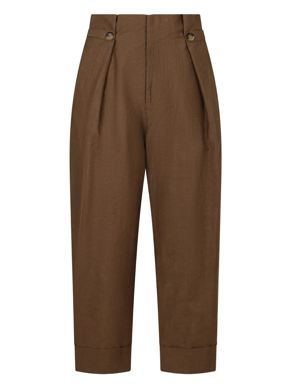 pleated trousers