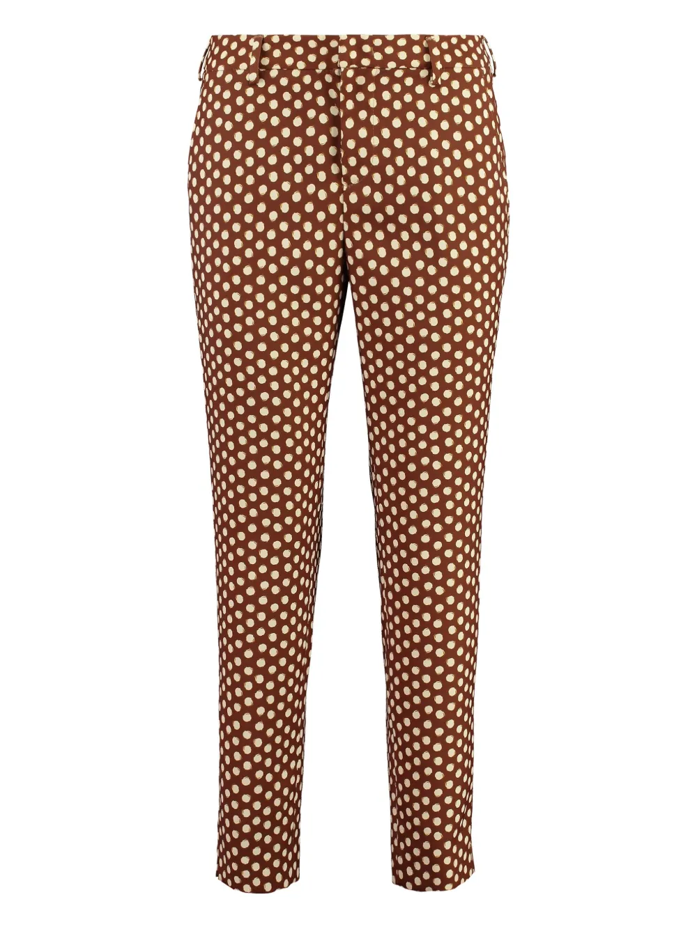 PT Torino polka-dot pattern trousers | Brown | Image 1