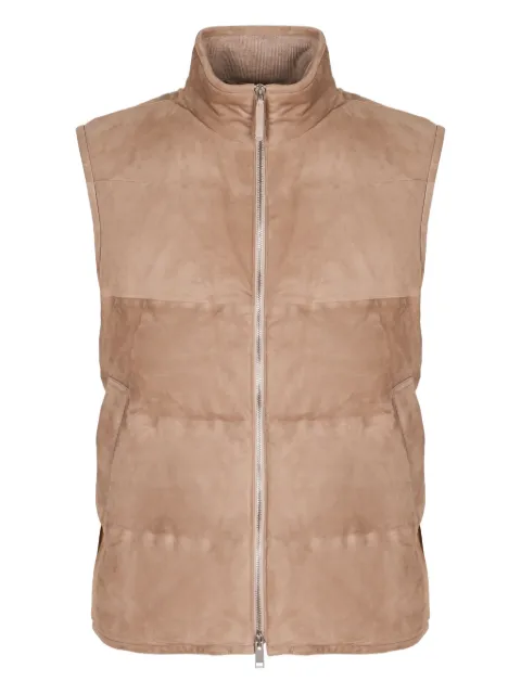 Zegna suede gilet