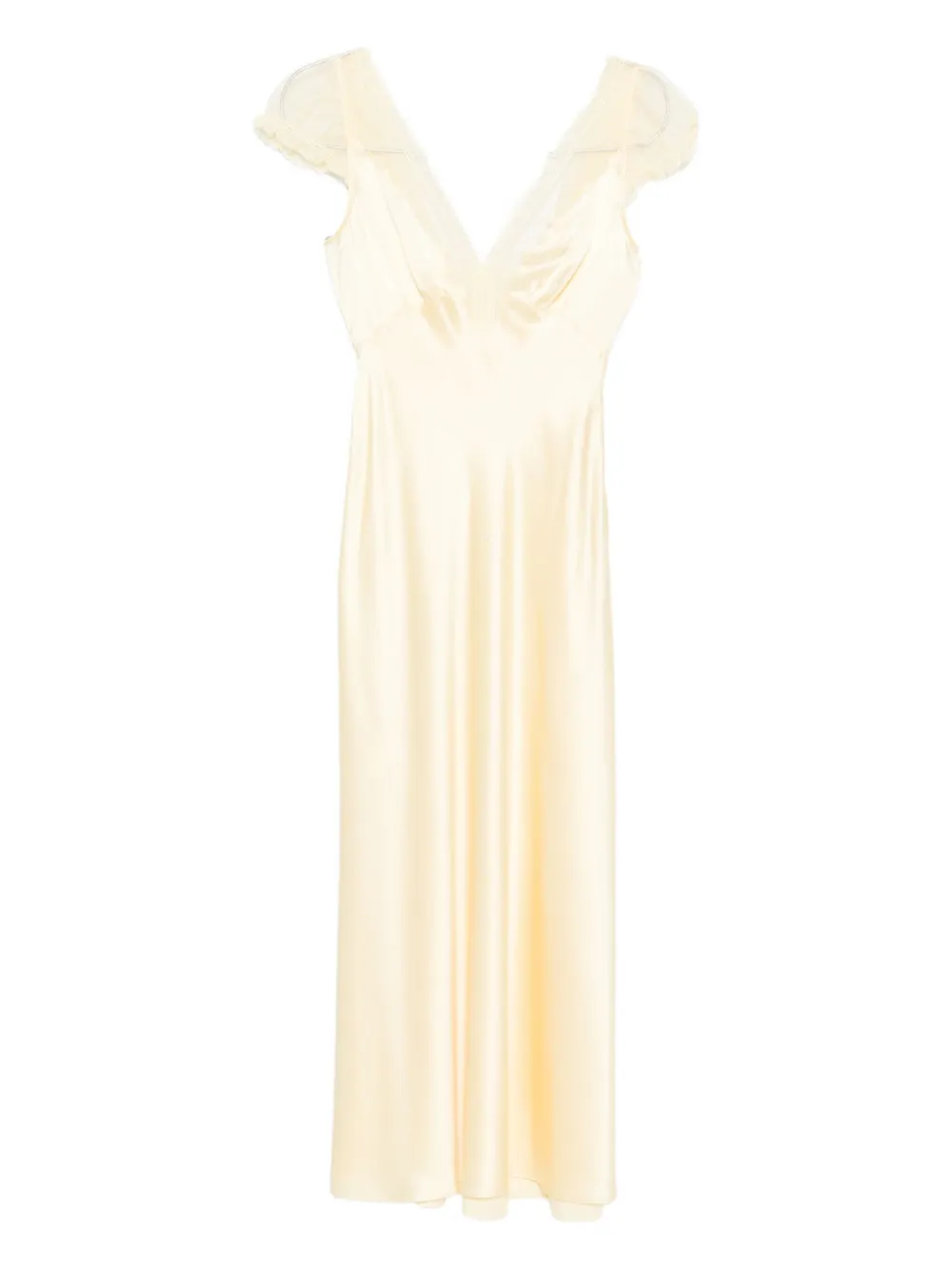 DÔEN vestido midi Corelia | amarillo | Image 1