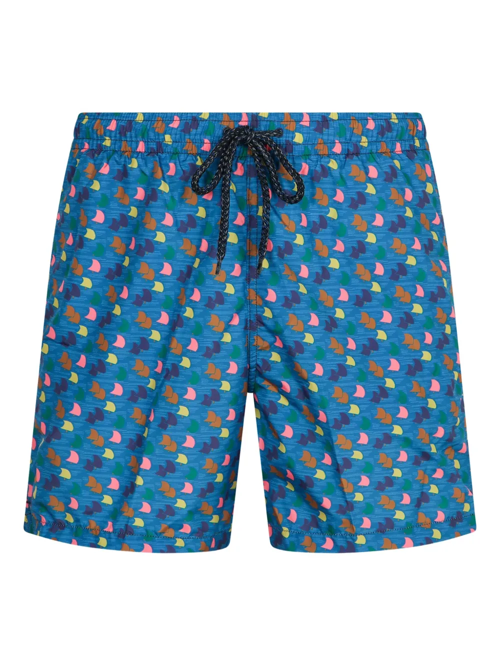 Drumohr printed swim shorts | Blue | Image 1