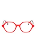 Etnia Barcelona Viv geometric red glasses