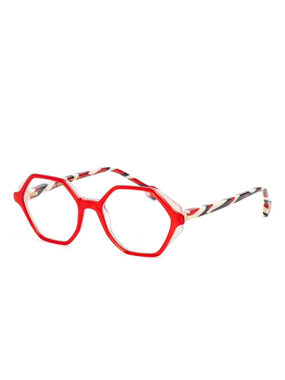 Etnia Barcelona Viv bril met geometrisch montuur Rood