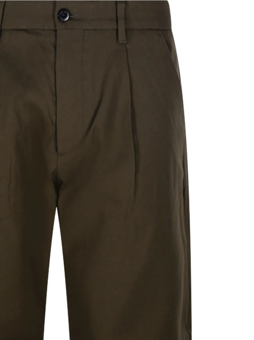 C.P. Company Broek met geplooid detail Groen