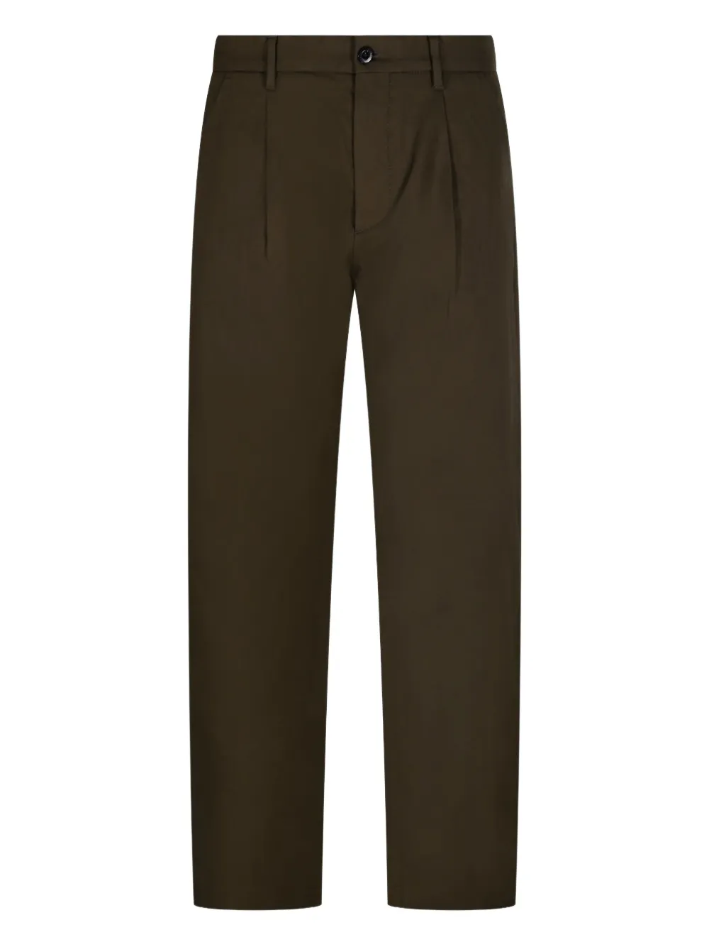 C.P. Company Broek met geplooid detail Groen