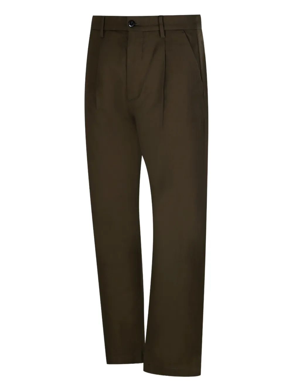 C.P. Company Broek met geplooid detail Groen