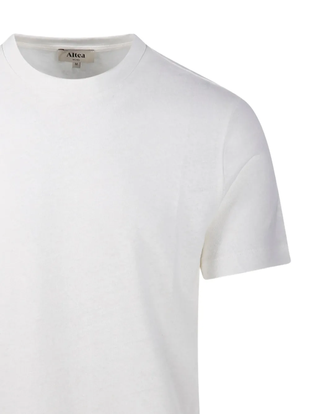 Altea T-shirt met ronde hals Wit