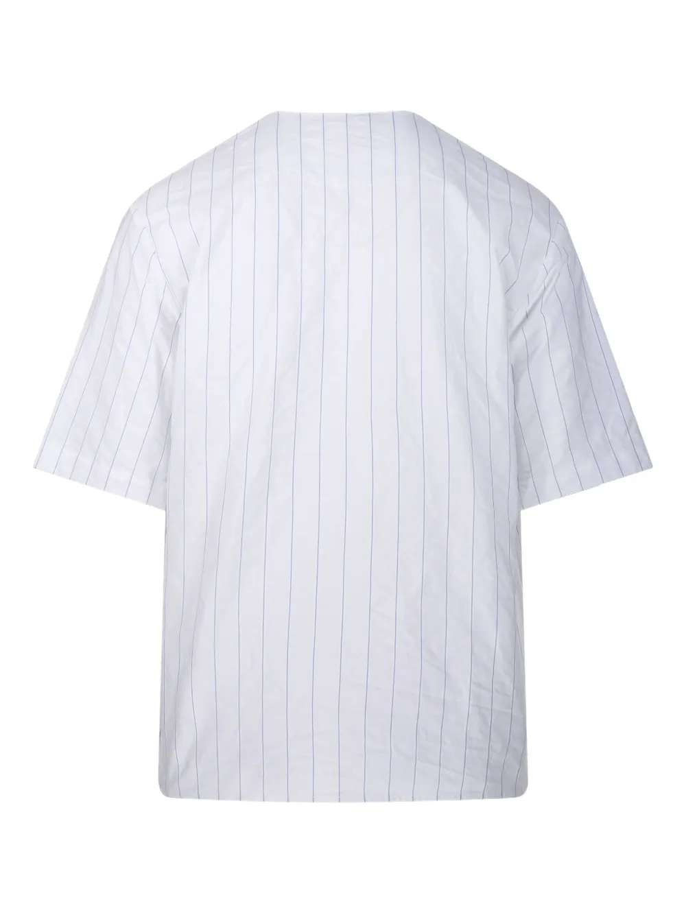 East Harbour Surplus Gehrig 496 pinstripe baseball shirt | Image 2