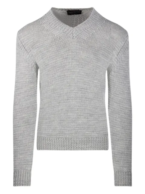 Fabrizio Del Carlo V-neck knit sweater
