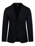 Santaniello two-button patch-pocket jacket - Black