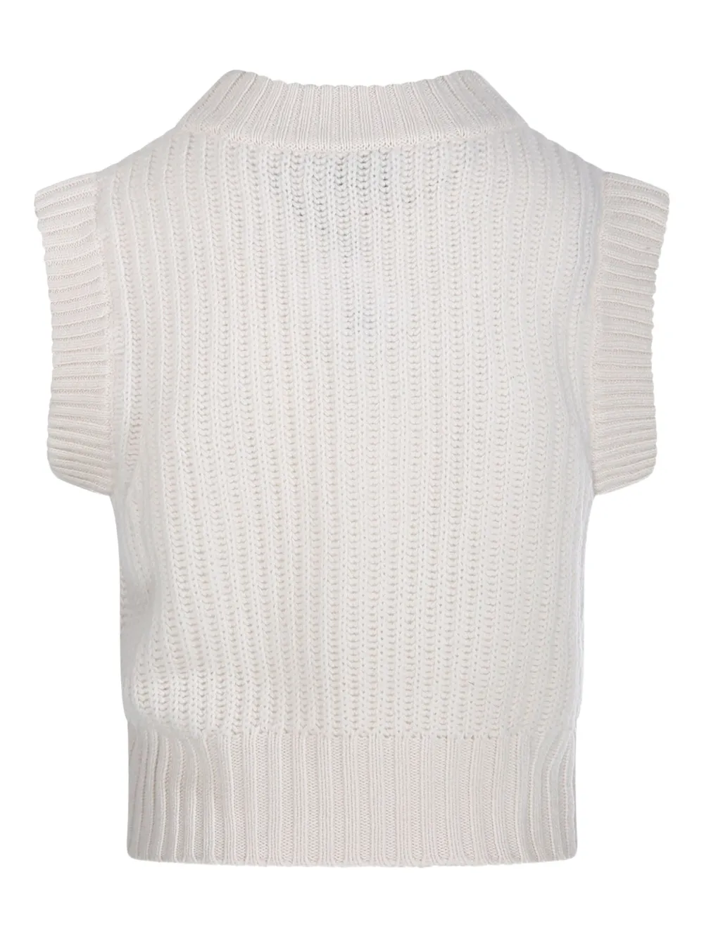 BeYou ribbed sleeveless sweater | Knitted Sweaters | Image 2