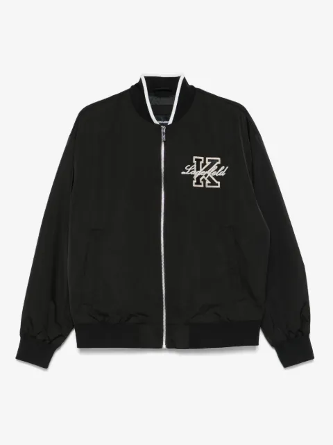 Karl Lagerfeld Bomberjacke mit Reißverschluss