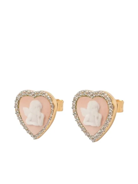 Cameo & Beyond aretes Sparkling Cherub