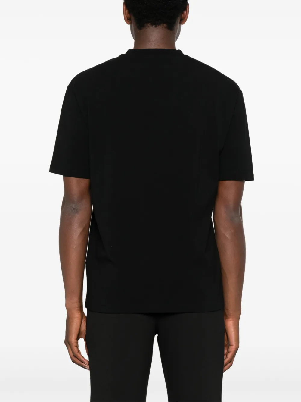 Karl Lagerfeld T-shirt met logo-applicatie Zwart