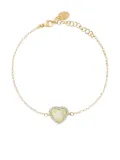 Cameo & Beyond Sparkling Cherub bracelet - Green