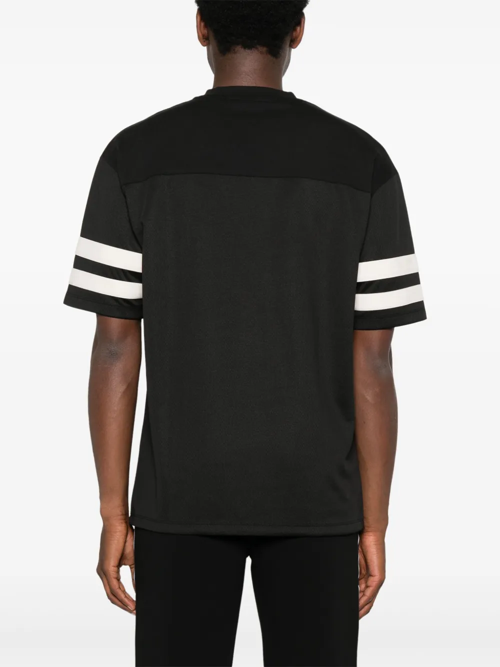 Karl Lagerfeld T-shirt met logo-applicatie Zwart