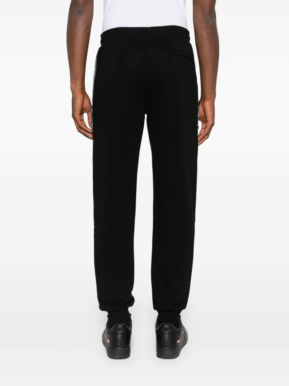 Karl Lagerfeld Trainingsbroek met zijstreep Zwart