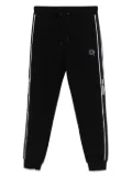 Karl Lagerfeld side-stripe track pants - Black