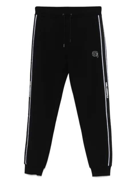 Karl Lagerfeld side-stripe track pants
