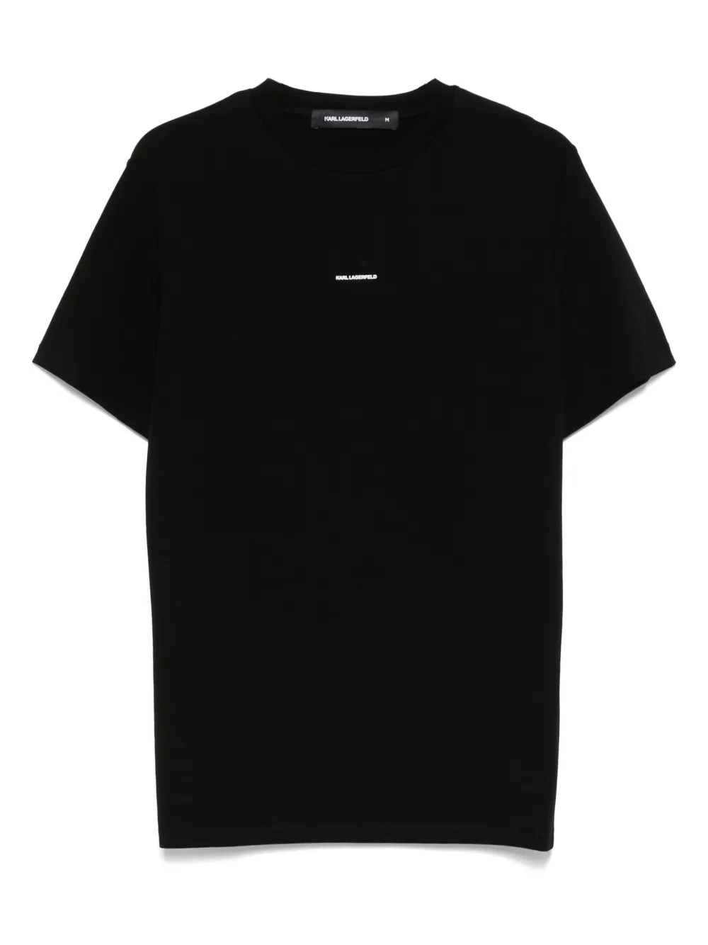 Karl Lagerfeld playera con aplique del logo | negro | Image 1
