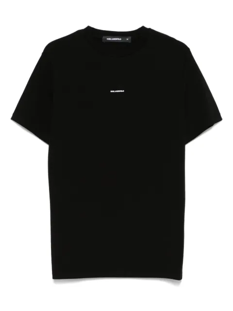 Karl Lagerfeld logo-appliqué T-shirt