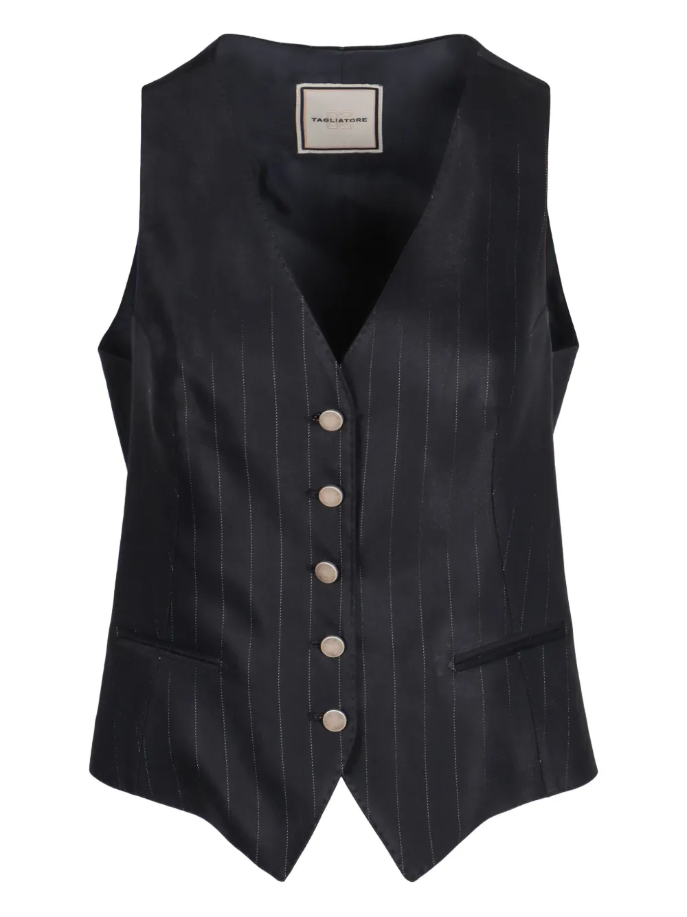 Tagliatore Gaelle gilet Zwart