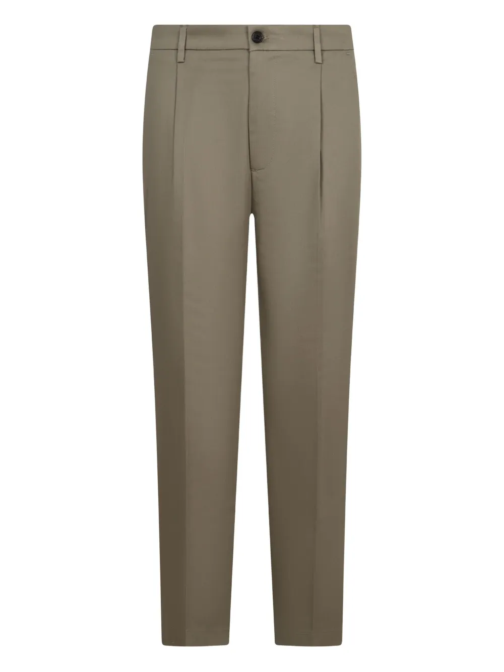 Department 5 cotton straight-leg trousers Groen
