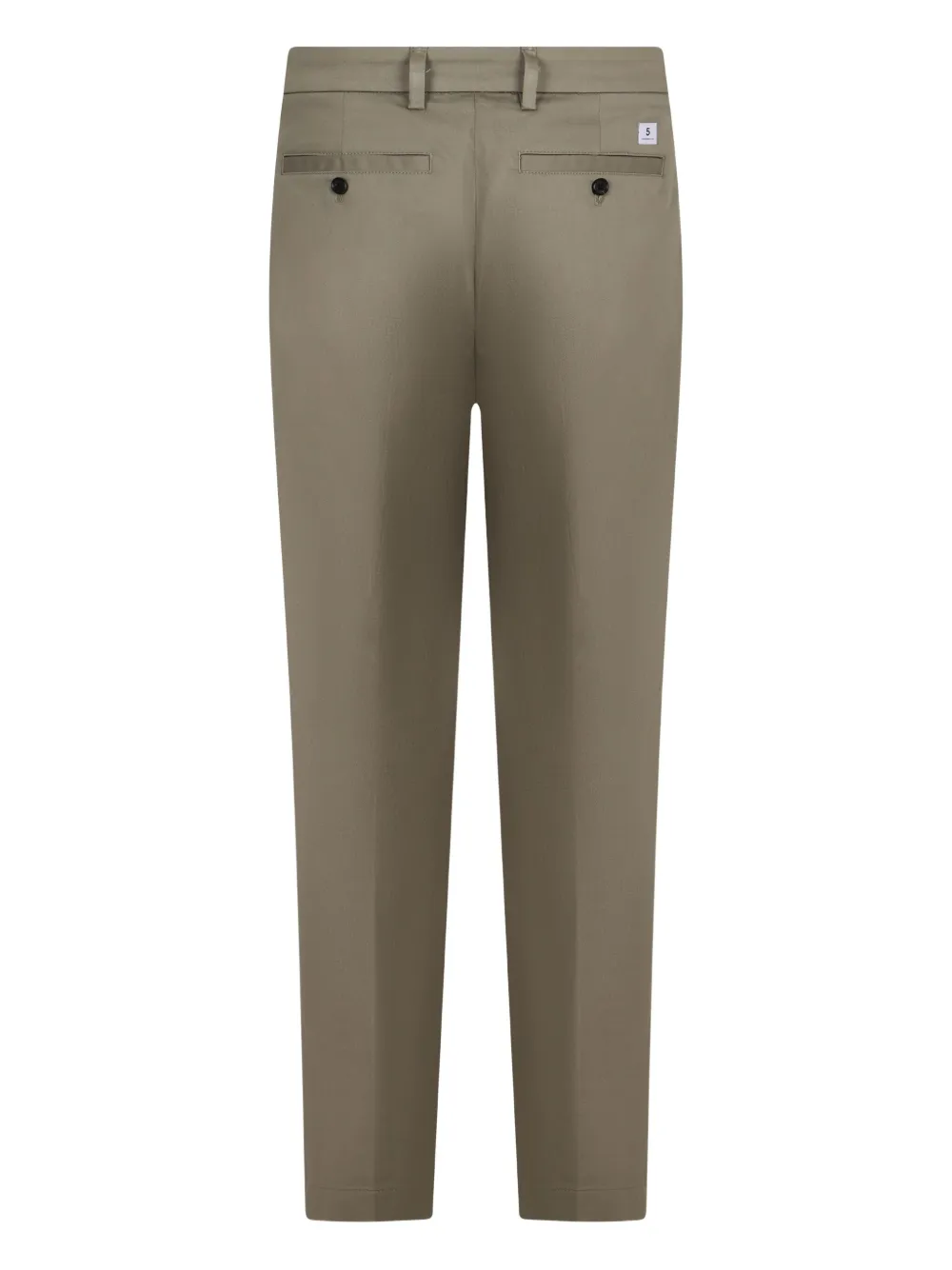 Department 5 cotton straight-leg trousers Groen