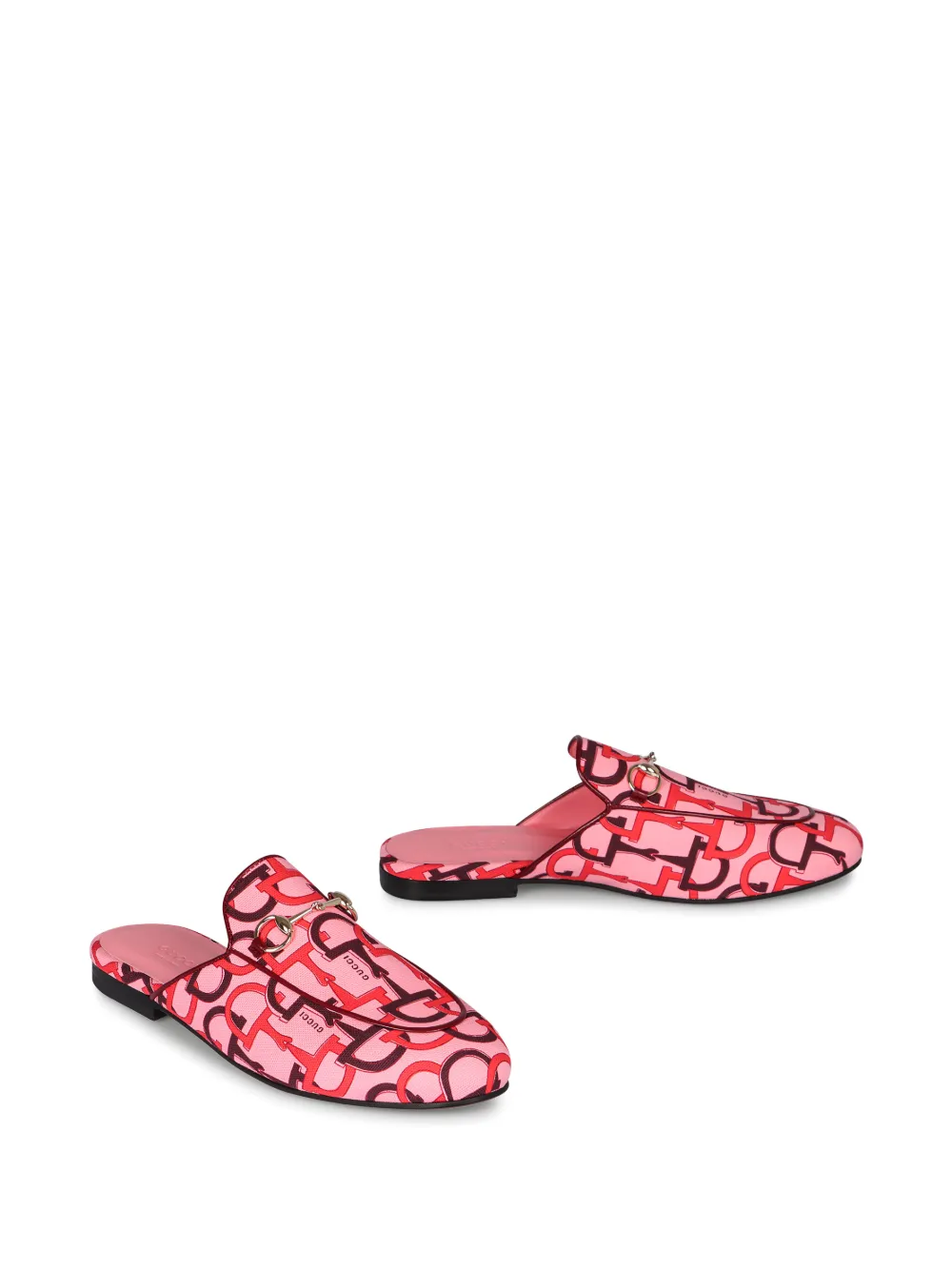 Gucci Horsebit monogram mules | Flat Mules | Image 2