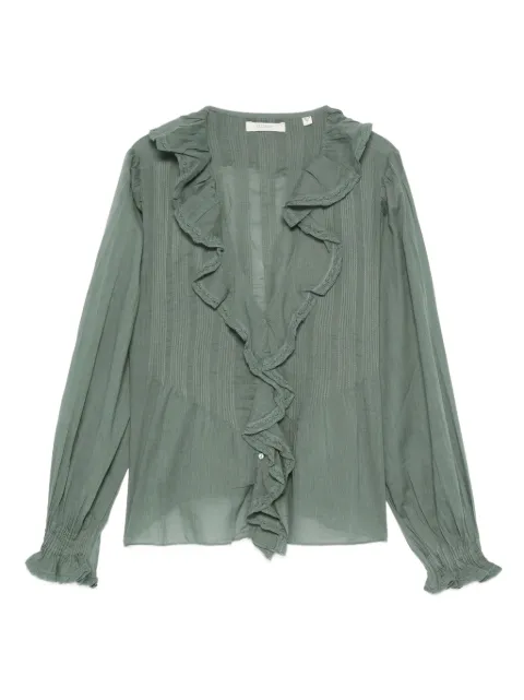 DÔEN ruffled blouse