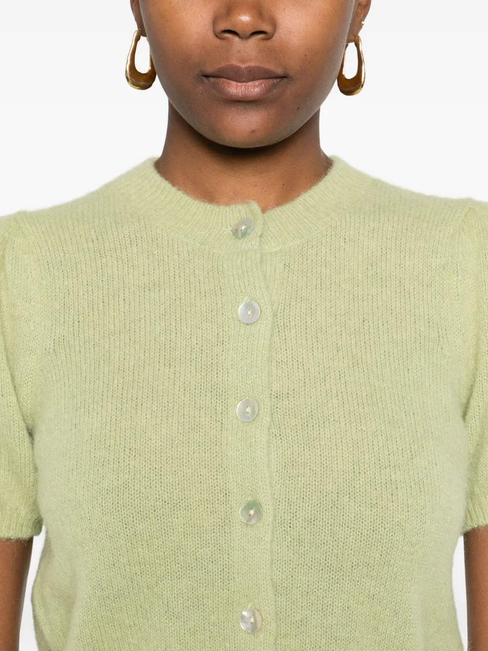 Doen Anisa Cardigan In Green