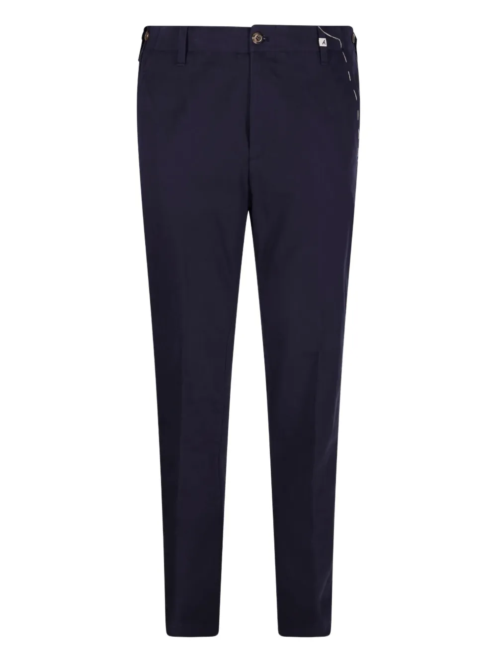 Myths stitch-detail trousers | Blue | Image 1