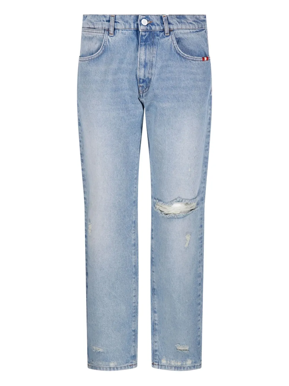 AMISH distressed jeans | Blue | Image 1