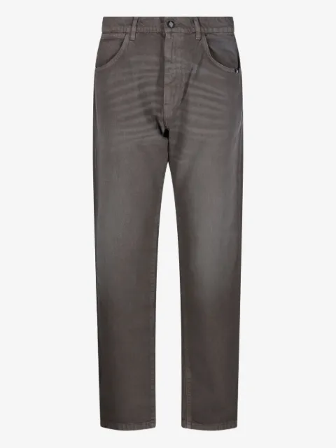 AMISH Calça jeans com patch de logo