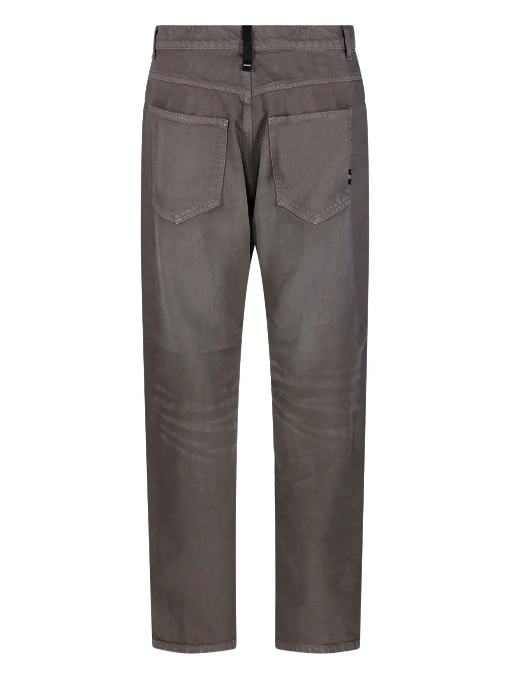 AMISH Jeans met logopatch - Grijs
