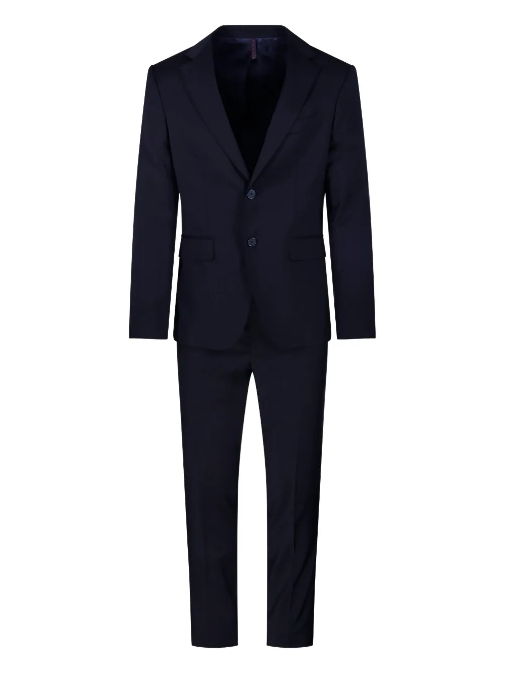 Santaniello Pak met twee knopen Blauw