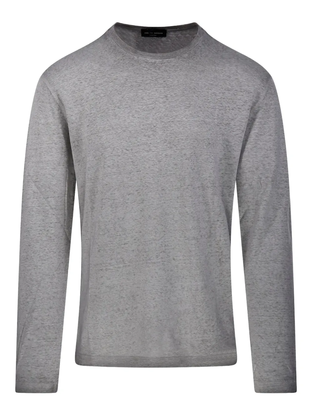 Roberto Collina T-shirt met lange mouwen Grijs