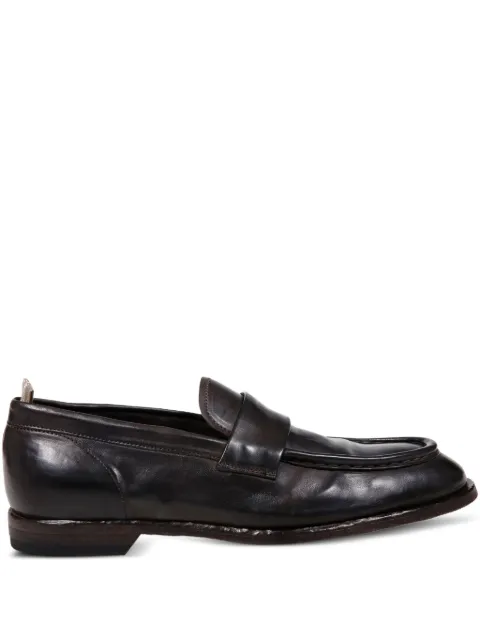 Officine Creative Mocassini penny in pelle