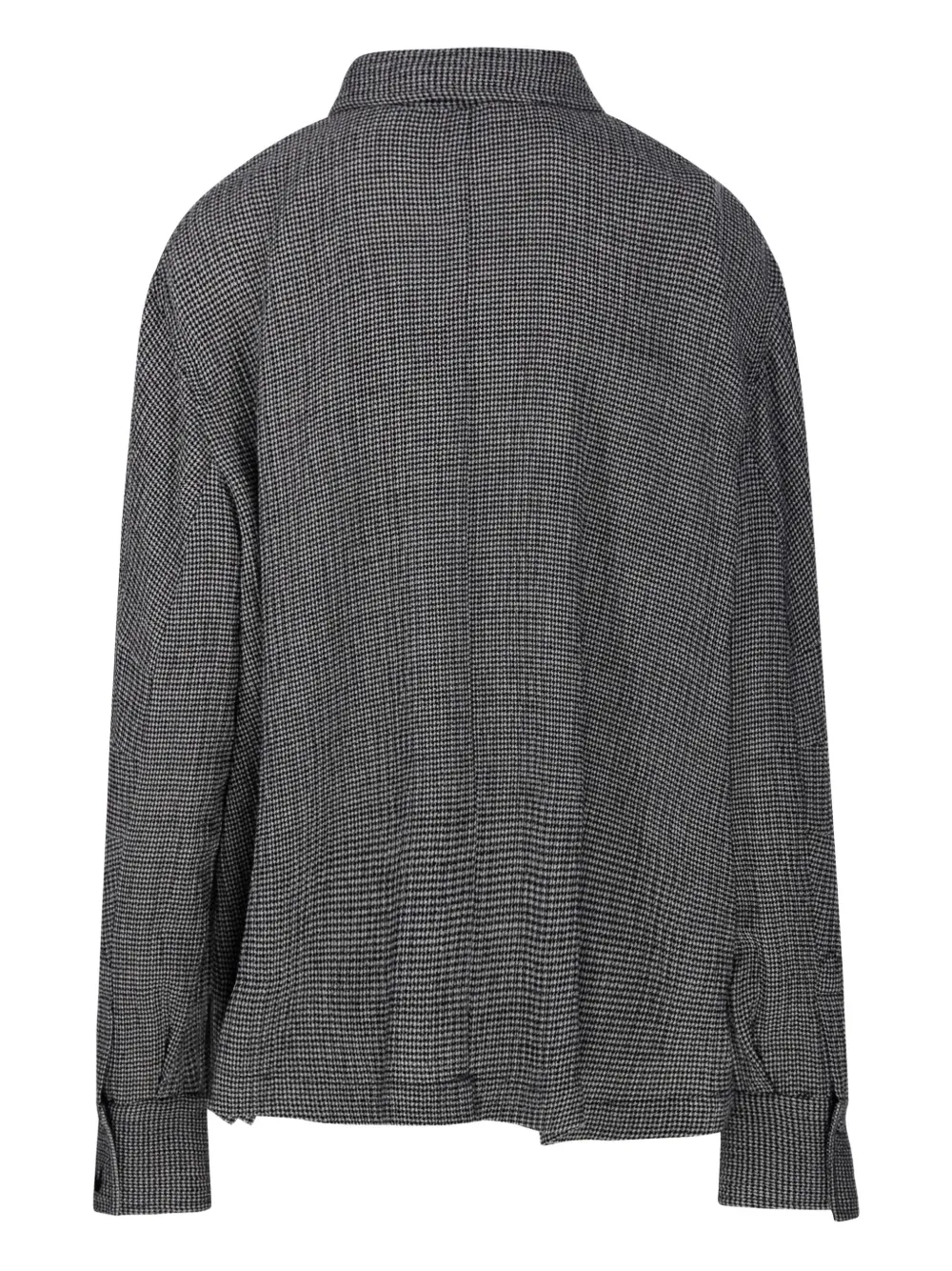ALESSANDRO VIGILANTE houndstooth-pattern collared shirt | Shirts | Image 2